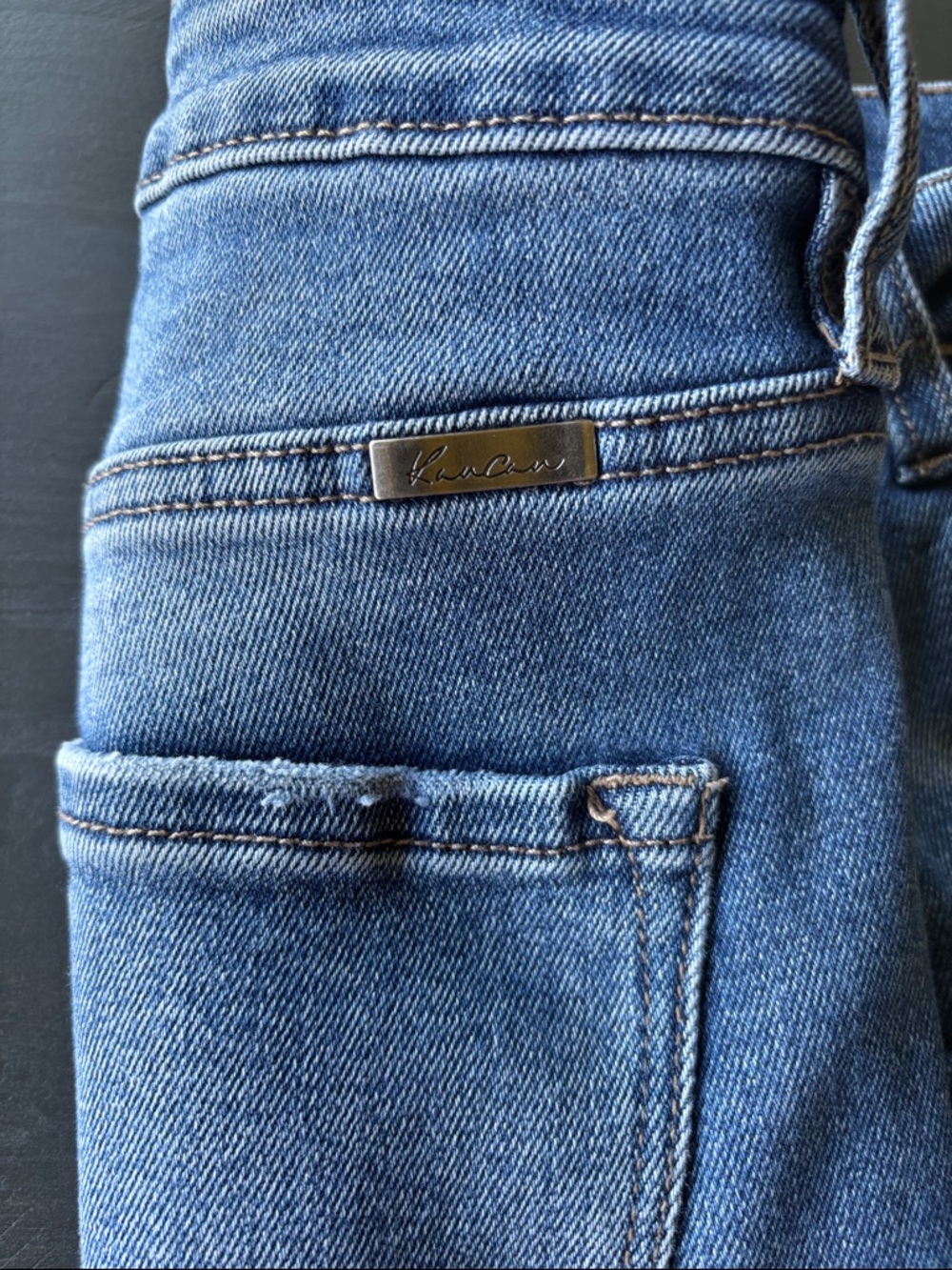 KanCan Blue High-Rise Flare Jeans Women’s size 28 - Picture 9 of 9